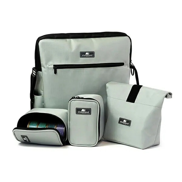 Sleepypod - תיק נסיעות GO BAG Glacier Silver
