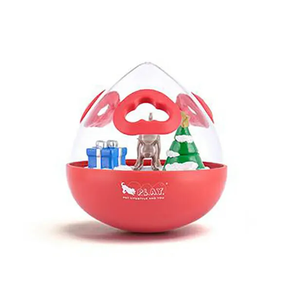 P.L.A.Y - כדור חטיפים מתנדנד מהדורת חג המולד - WOBBLE BALL TOY - CHRISTMAS, תמונה 2