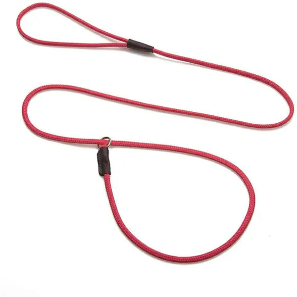 MENDOTA PET - רצועת הולכה BRITISH SHOW SLIP LEAD, תמונה 4