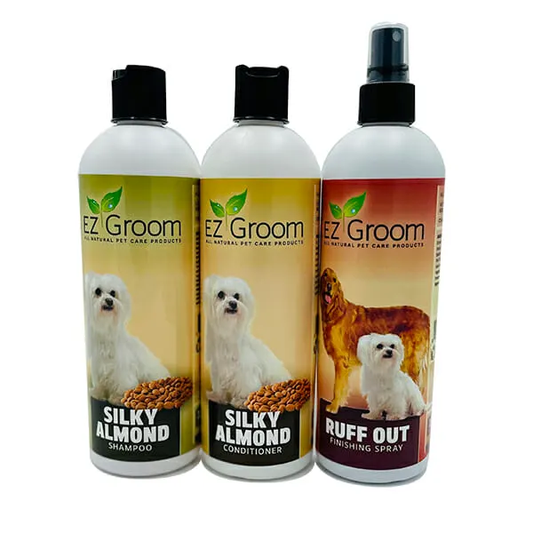 EZ - Groom - ערכה לפרוות חלקות SUPER SILKY DEAL
