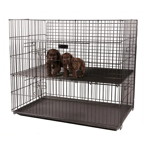 Show Tech - מגרש משחקים היגייני לגורים Puppy Play Pen Medium 92x92x81cm, תמונה 3