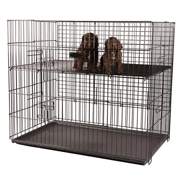 Show Tech - מגרש משחקים היגייני לגורים Puppy Play Pen Medium 92x92x81cm, תמונה 4