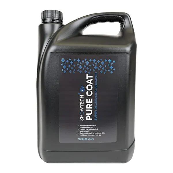 +Show Tech – שמפו מסיר שומן לניקוי עמוק 5 ליטר – Pure Coat Degreasing Shampoo