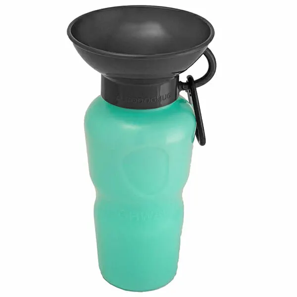 Highwave Auto Dog Mug Leaktight - בקבוק שתיה מתמלא בלחיצה - המקורי ! SEAFOAM
