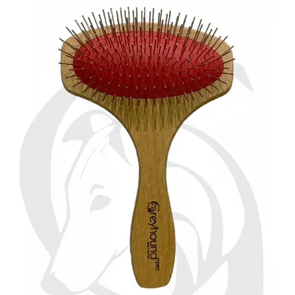 Ashley Craig - מברשת T פינים - MEDIUM TRIANGLE 20mm pin brush by Greyhound