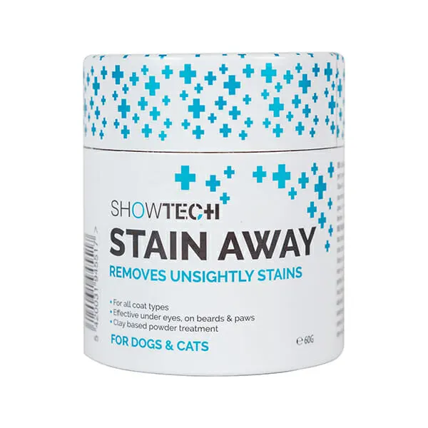 Show Tech+ - אבקת פיגמנט להסתרת כתמים לפרוות לבנות Stain Away 60g, תמונה 2