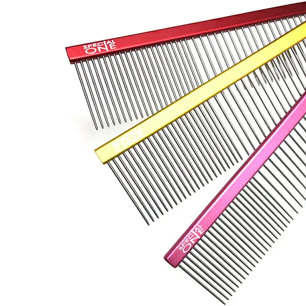 Special One - מסרק אלומיניום קליל לעיצוב ותספורות Ultra Lite Aluminum Comb 24.5cm