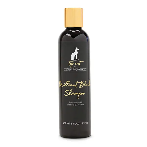 Chris Christensen - Top Cat - שמפו לחתולים לפרוות שחורות וכהות BRILLIANT BLACK SHAMPOO, תמונה 2