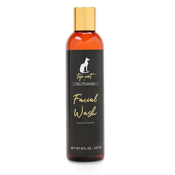 Chris Christensen - Top Cat - שמפו לניקוי פנים וגוף לחתולים FACIAL WASH SHAMPOO