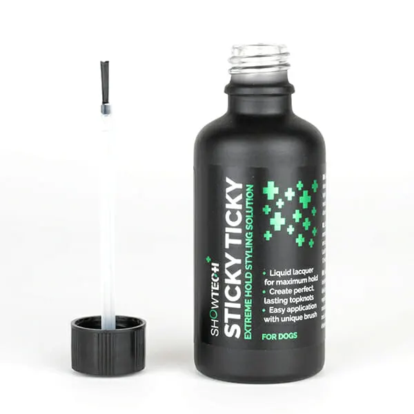 +Show Tech - לק TOP KNOT לעיצוב Sticky Ticky 50 ml