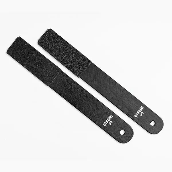 UTSUMI - זוג מקלות מריטה Strip #60 and #80 (2 Pcs)