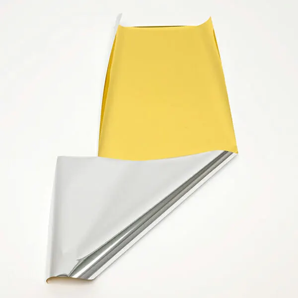 Show Tech - ניילון לרולים Plastic Wraps 100 Pcs Gold/Silver 15 x 40 cm, תמונה 3