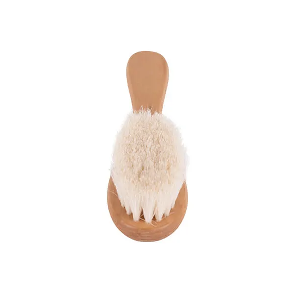 Show Tech - מברשת לאיסוף ופיזור אבקות Pure Goat Hair Brush Natural Wood 15cm, תמונה 3