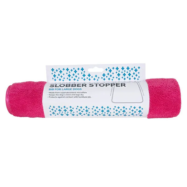 Show Tech - "סלובר סטופר" סינר לכלבים גדולים Slobber Stopper Hot Pink, תמונה 2