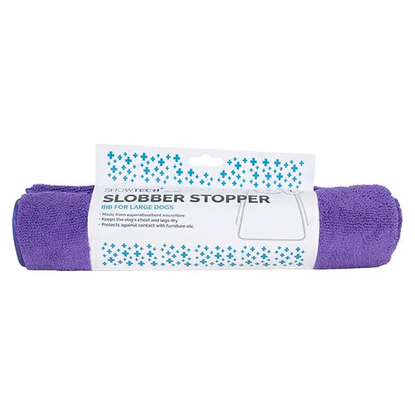 Show Tech - "סלובר סטופר" סינר לכלבים גדולים Slobber Stopper Purple, תמונה 2