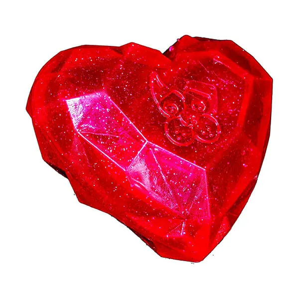 Spunky Pup - צעצוע צפצפה בצורת לב HEART SQUEAKER, תמונה 2