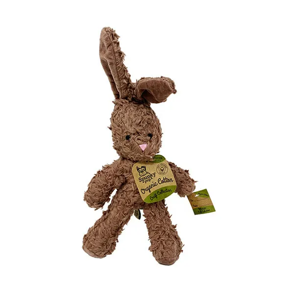 Spunky Pup - צעצוע אורגני ארנבון ORGANIC COTTO BUNNY - S, תמונה 2