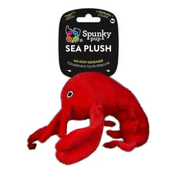 Spunky Pup - צעצוע קטיפתי לובסטר SEA PLUSH LOBSTER - M
