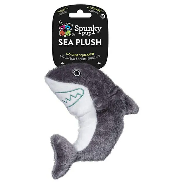Spunky Pup - צעצוע קטיפתי כריש SEA PLUSH SHARK - M