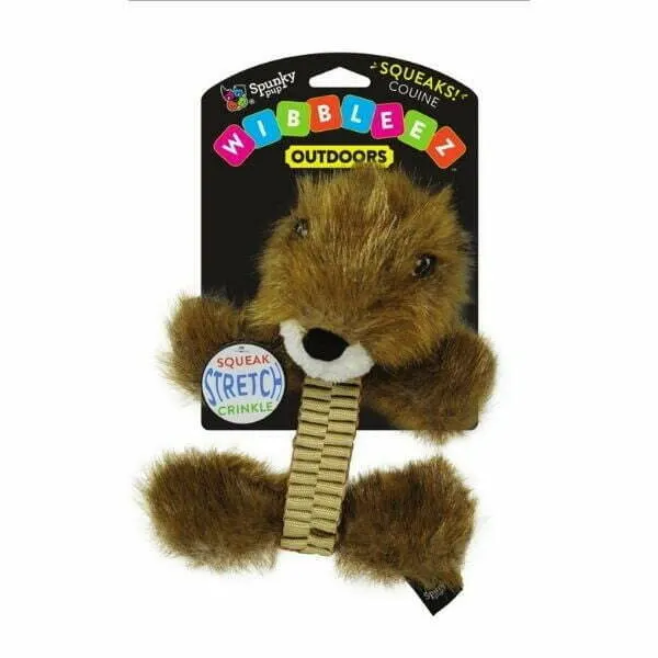 Spunky Pup - צעצוע וויבליז סנאי WIBBLEEZ OUTDOORS