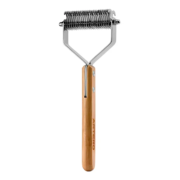 ARTERO - סכין למריטת פרווה תחתונה 11-21 להבים Supercoat Double Nature Collection L