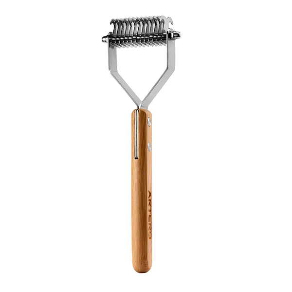ARTERO - סכין למריטת פרווה תחתונה 7-13 להבים Supercoat Double Nature Collection M