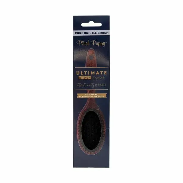Plush Puppy - מברשת 100% זיפי חזיר אולטימטיבית Ultimate Pure Boar Bristle Brush, תמונה 2
