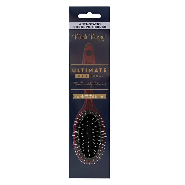 Plush Puppy - מברשת 'דורבן' אנטי סטטית אולטימטיבית Ultimate Anti-Static Porcupine Brush, תמונה 2