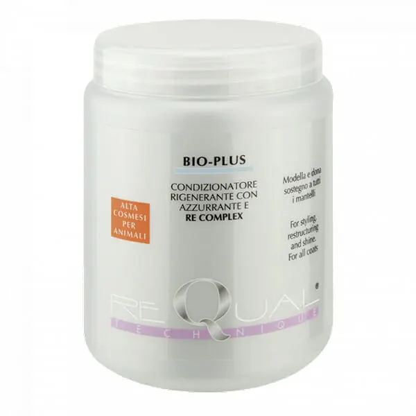 Requal - מרכך מסכה להזנה לעיצוב, בניה מחדש וברק Bio-Plus - Condizionatore Re Complex - For Styling, Restructuring and Shine