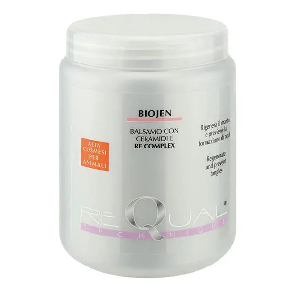 Requal - מרכך מסכה משקמת ולפתיחת ומניעת קשרים Biojen - Balsamo Re Complex - Regenerate and Prevent Tangles