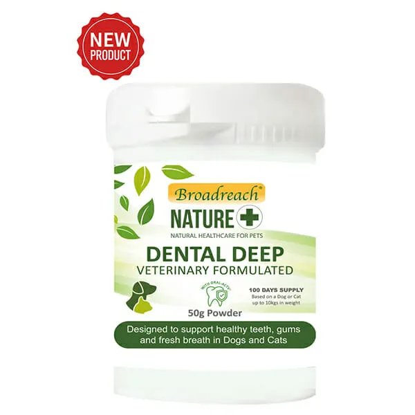 +Broadreach Nature - תערובת ייחודית של פיטוכימיקלים צמחיים וימיים התומכים בחניכיים בריאות ובריאות השיניים Dental Deep Powder