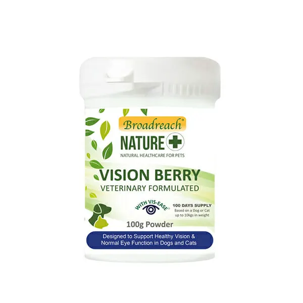+Broadreach Nature - תוסף מזון קפסולות לתמיכה בבריאות העין והראייה Vision Berry