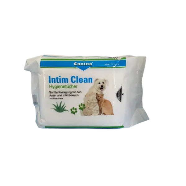 Canina Intim Clean- Hygienic wipes - מגבונים היגייניים לניקוי אינטימי