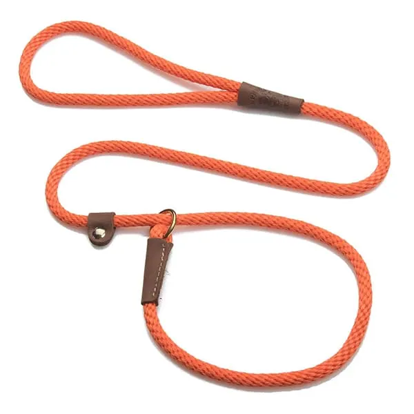 MENDOTA PET - רצועת אילוף 3/8X6" BRITISH SHOW SLIP LEAD, תמונה 4