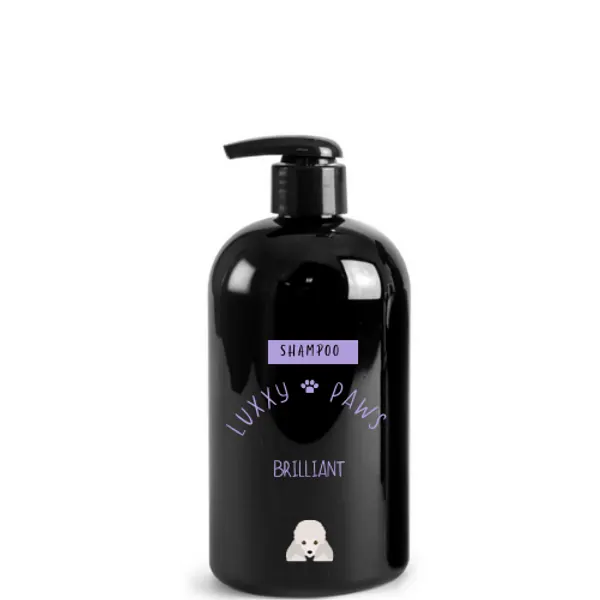 Luxxy Paws - שמפו מגביר צבע לפרוות לבנות ולפרוות כהות Brilliant Shampoo