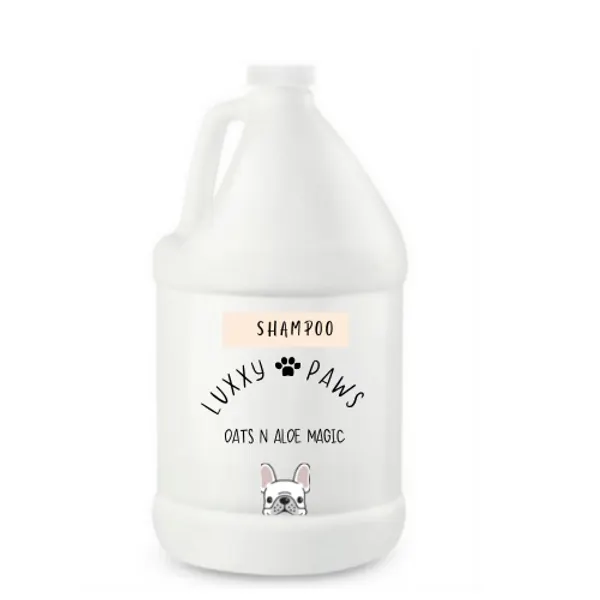 Luxxy Paws - גלון שמפו ש. שועל ואלוורה Oats N Aloe Magic Shampoo