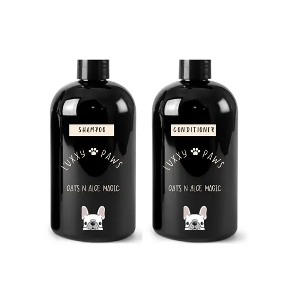 Luxxy Paws - שמפו + מרכך ש. שועל ואלוורה Oats N Aloe Magic Shampoo + Conditioner