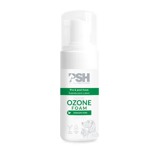 PSH - Pet Skin HealthCare - שמפו + מרכך + קצף טיפוליים אוזון Ozone Soft / Hard Shampoo + Sweet Conditioner + Foam, תמונה 5