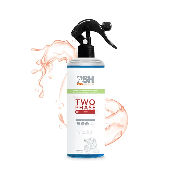 PSH – Pet Skin HealthCare – ספריי הברשה דו פאזי ללחות ולפתיחת קשרים Two Phase Conditioner Mist, תמונה 2