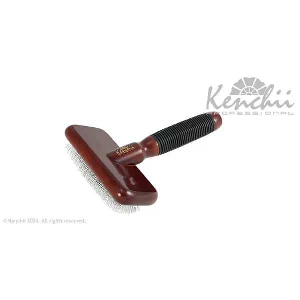 Kenchii - מגרדת בינונית Medium Slicker Brush Maple Body, תמונה 2