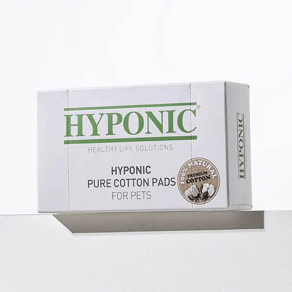 HYPONIC – רפידות כותנה – 100% כותנה חלקה Pure Cotton Pads (for pets) 50 sheets, תמונה 2