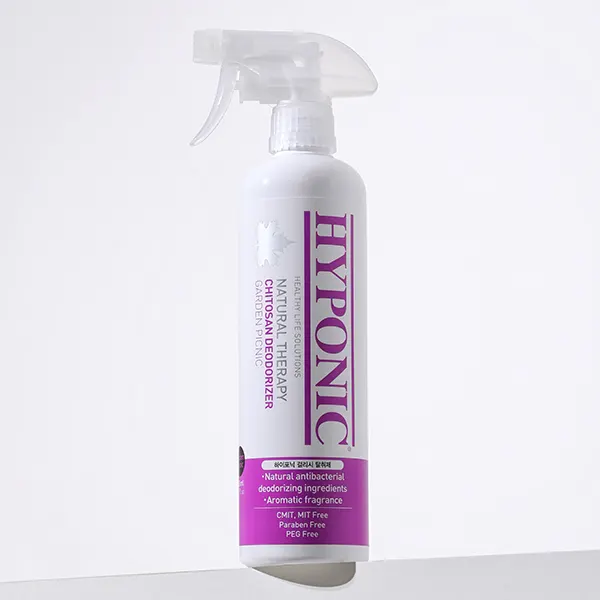 HYPONIC – נוזל מסיר ריח אנטיבקטריאלי Chitosan Deodorizer- Garden Picnic, תמונה 2