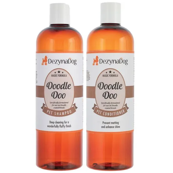 DezynaDog - שמפו + מרכך לדודלים 450מ"ל Doodle Doo Shampoo + Conditioner