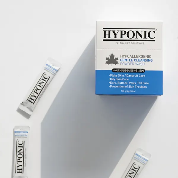 HYPONIC – שמפו בצורת אבקת פילינג עדינה Gentle Exfoliating Scrub Powder (for all pets) 100g (2g X 50ea), תמונה 2