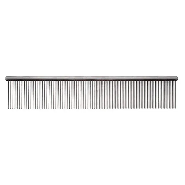 UTSUMI - מסרק לפיניש כסוף 19ס"מ - "7.5 Half & Half Comb