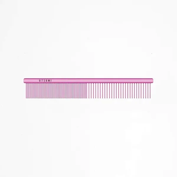 UTSUMI - מסרק מיני ורוד 12.7 ס"מ - Cat Comb Pink