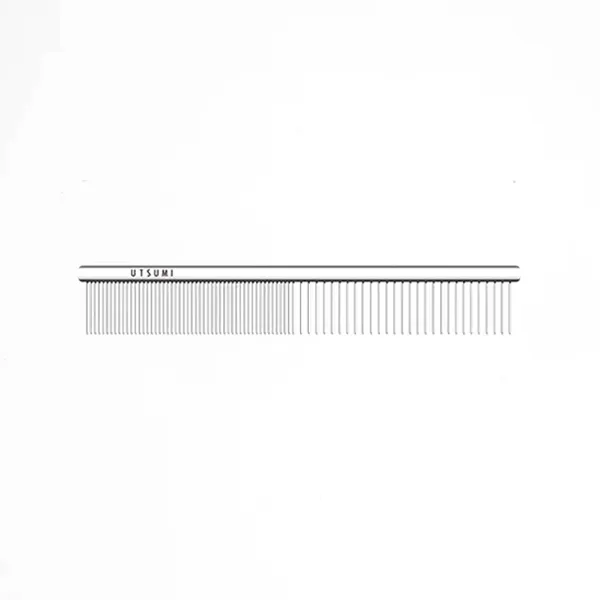 UTSUMI - מסרק מיני כסוף 12.7 ס"מ - Cat Comb Silver