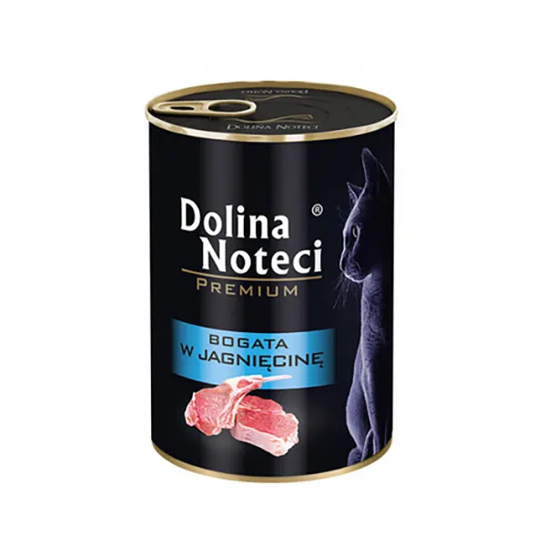 Dolina Noteci - דולינה נוטצ'י מזון רטוב לחתולים עשיר בבשר כבש - Premium wet cat food rich in Lamb