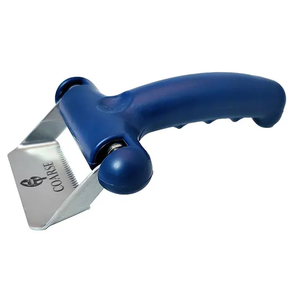 the Coat Tender™ – להב סריקה CARDING עדינה אך יעילה להסיר את הפרווה התחתונה הרפויה,שנמצאת לקראת סוף מחזור החיים שלה Ultimate Carding Tool COARSE