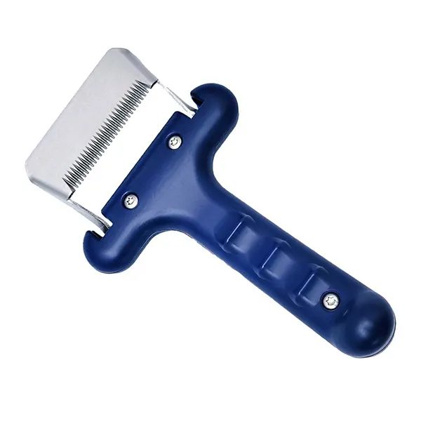 the Coat Tender™ – להב סריקה CARDING עדינה אך יעילה להסיר את הפרווה התחתונה הרפויה,שנמצאת לקראת סוף מחזור החיים שלה Ultimate Carding Tool COARSE, תמונה 2